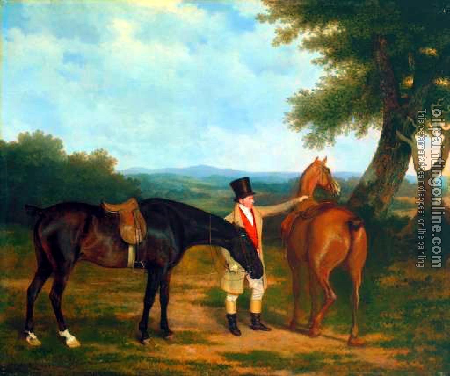Agasse, Jacques-Laurent - Two Hunters with a Groom
